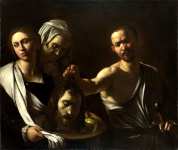 Michelangelo Merisi da Caravaggio - Salome receives the Head of Saint John the Baptist